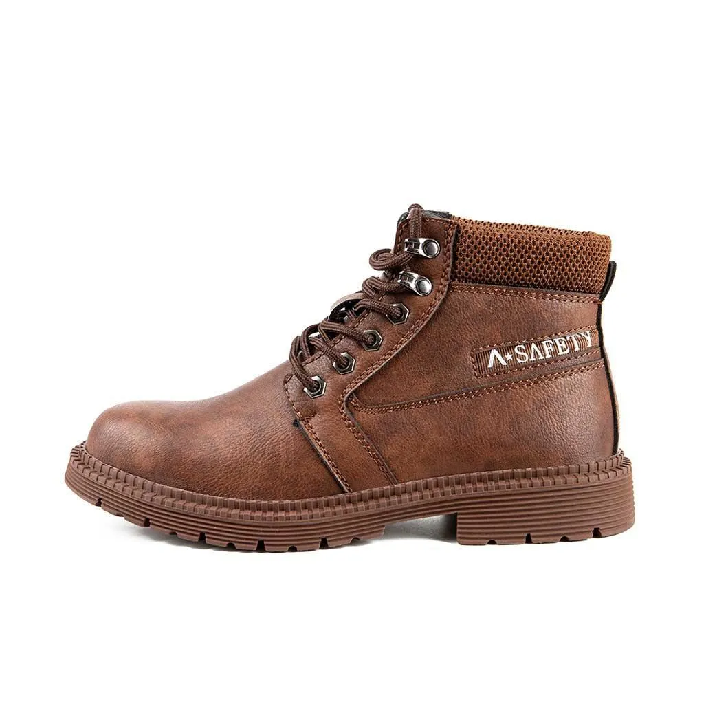 Best Work Boot Women's 6" Steel Toe Boots - Rubber Sole | B079