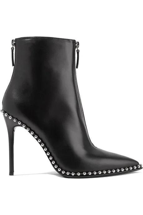 Eri studded leather ankle boots Adidas Leo Messi Shoes