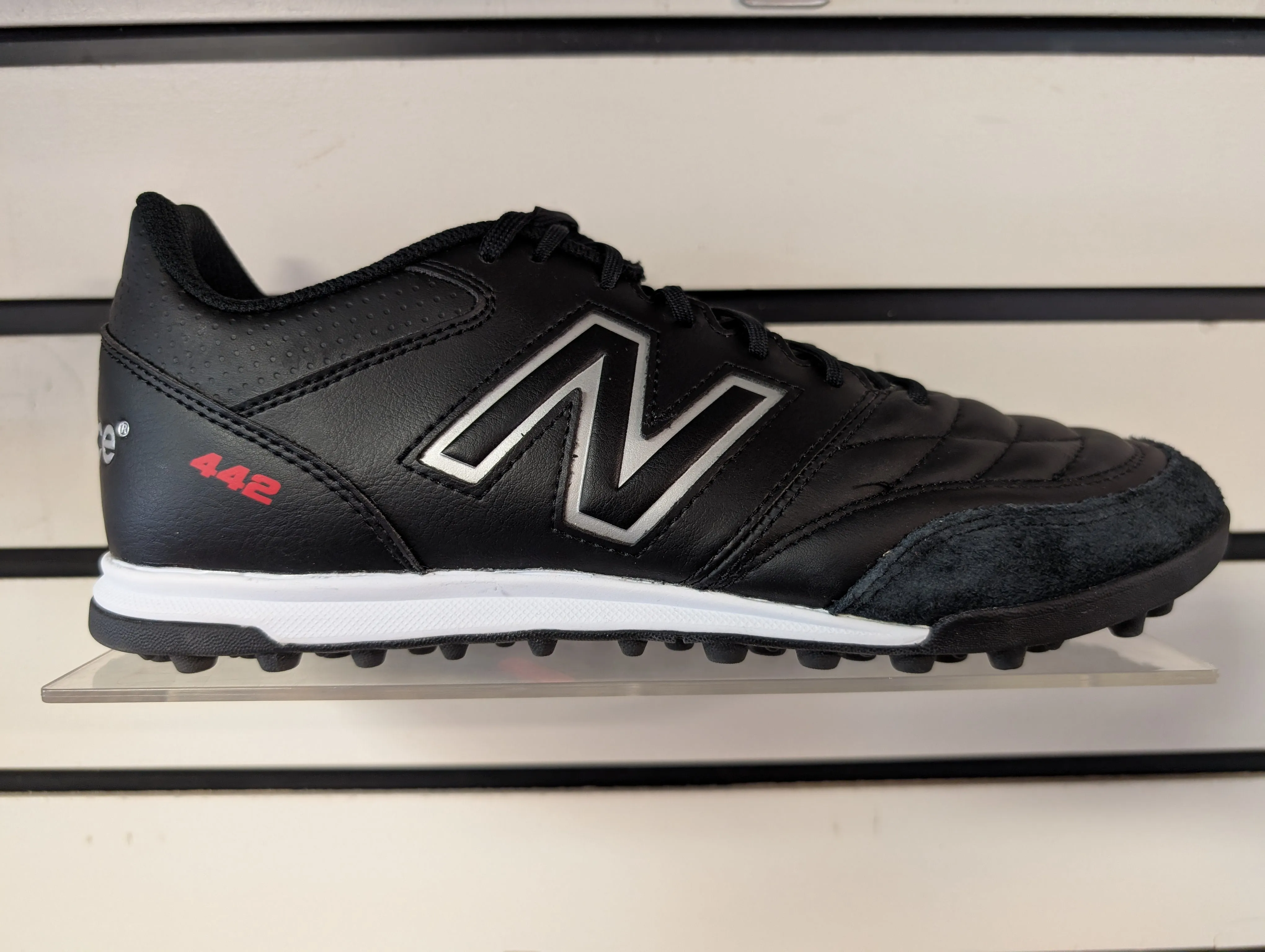 New Balance 9060 Size 5.5 New Balance 442 V2 Team Turf Soccer Shoes Black Leather