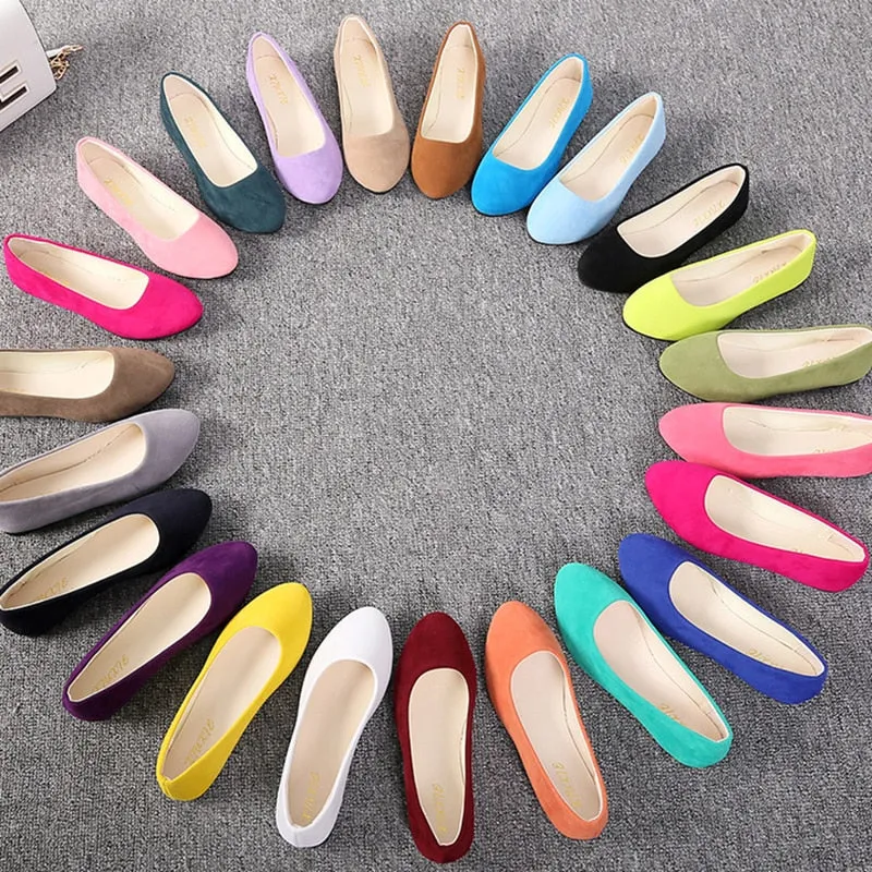 Loafers Crocs Plus Size 35-43 Women Flats Slip on Flat Shoes Candy Color Woman Loafers