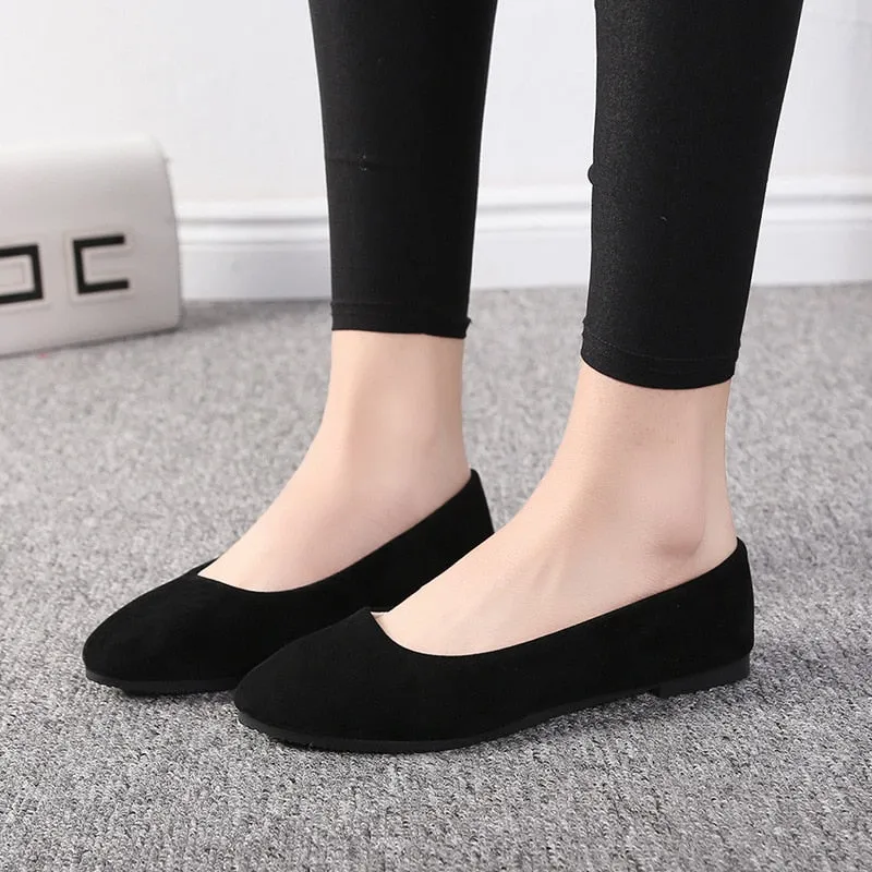 Plus Size 35-43 Women Flats Slip on Flat Shoes Candy Color Woman Loafers Dior Monogram Loafers