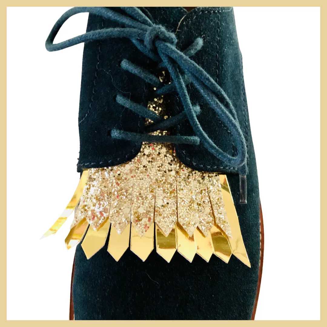 Asics Camouflage Wrestling Shoes Fringetastic Shoe Lashes - One Chic Chick