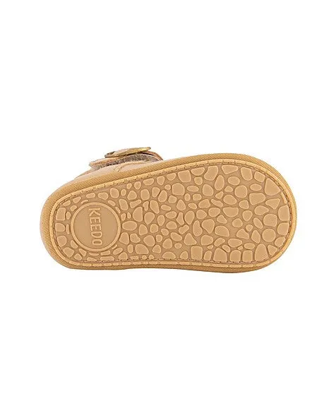 Peach T-Bar Leather Soft Sole Gore Tex Asics Shoes