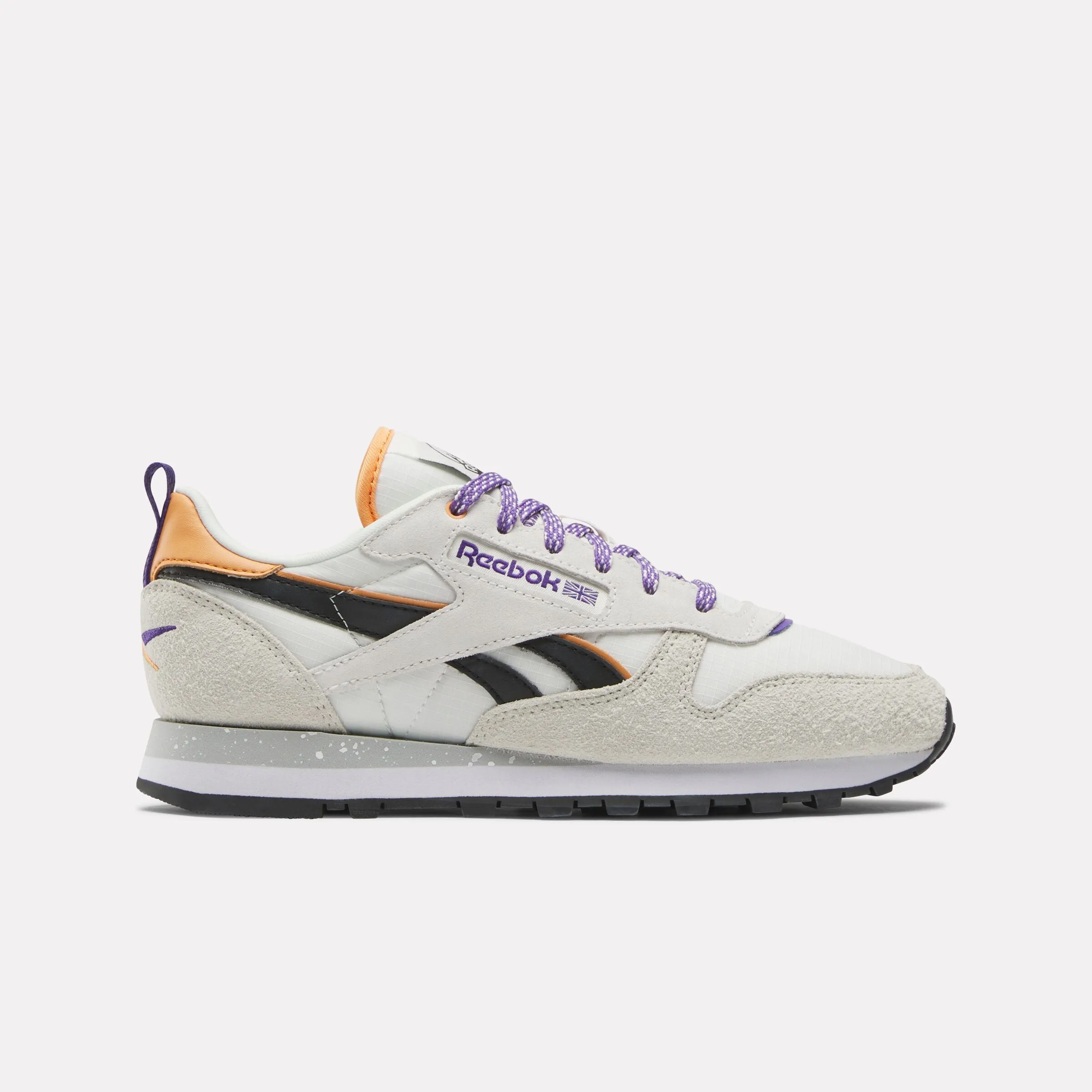 Classic Leather Shoes Chalk/Alabaster/Dynamic Purple Asics Wrestling Shoes Velcro