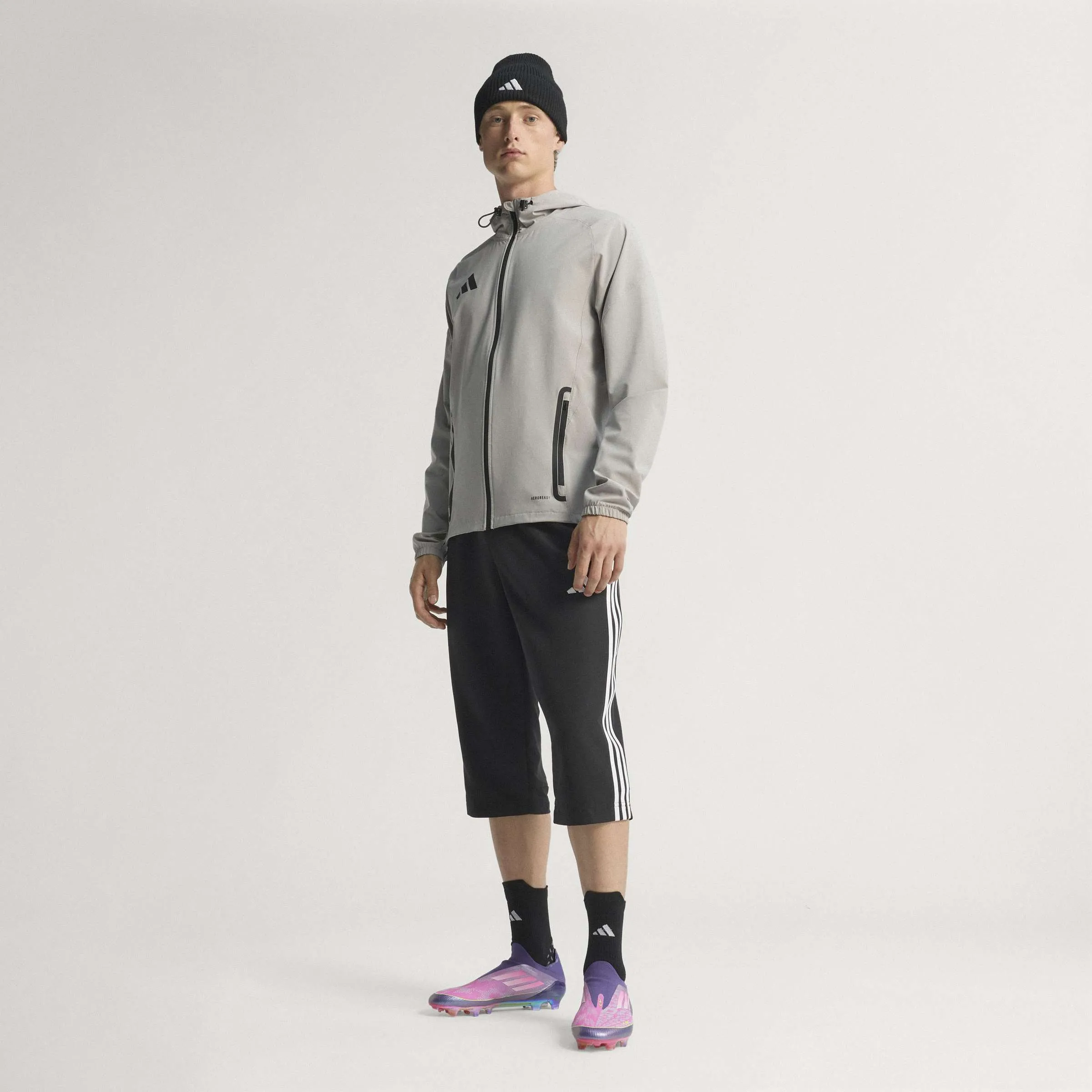 adidas F50 LEAGUE Laceless FG Men's Soccer Cleats - Purple/White/Lemon Adidas Shoes For Flat Feet