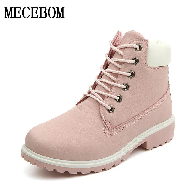 Chunky Heel Snow Boots Fashion  Plush Snow Boots Women Wedges Knee-high Slip-resistant Boots Thermal Female Cotton-padded Shoes Warm Size G2W