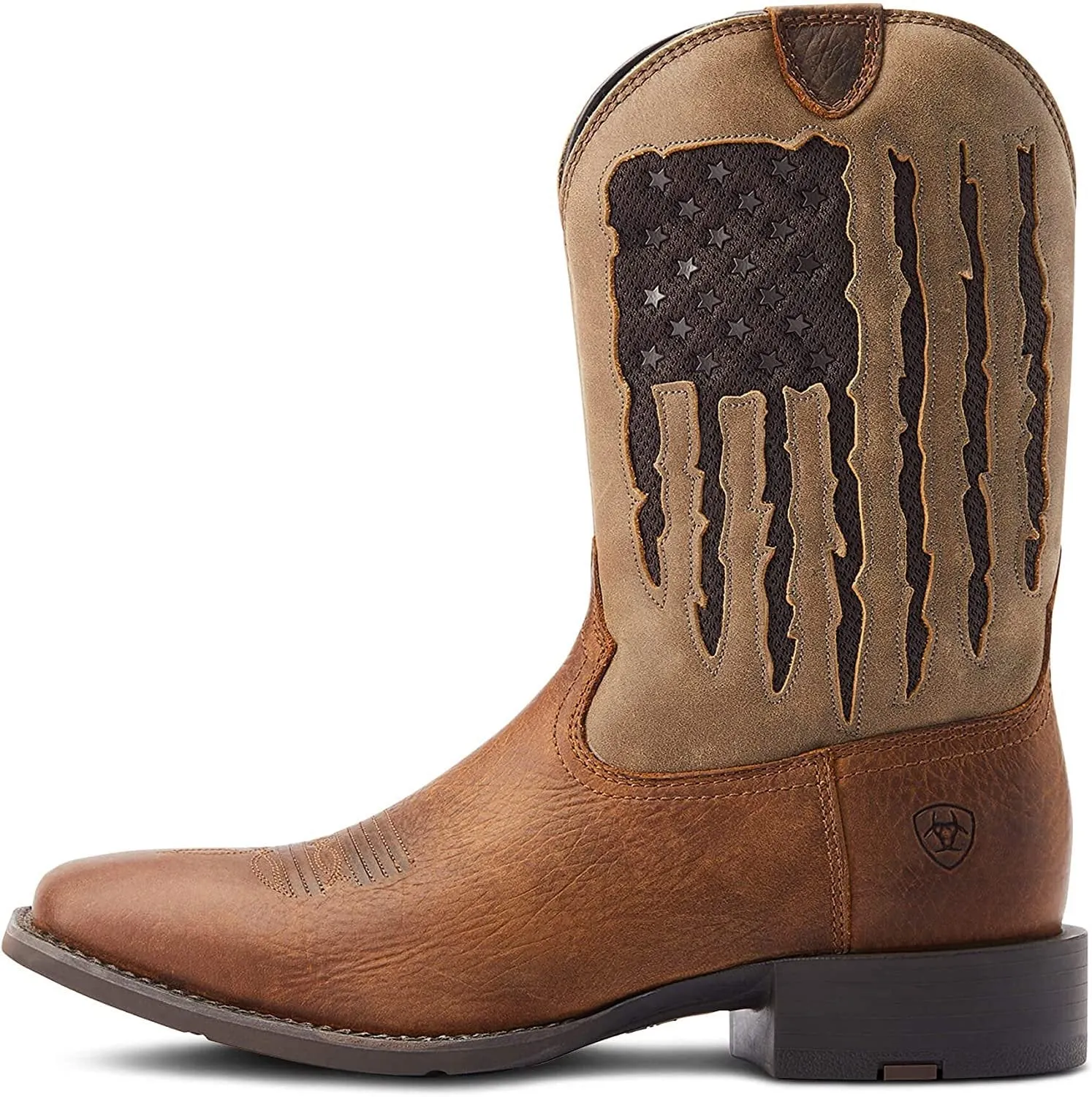 Running Adidas Shoes Ariat Men's Sport My Country Venttek Western Boot, Faithful Brown