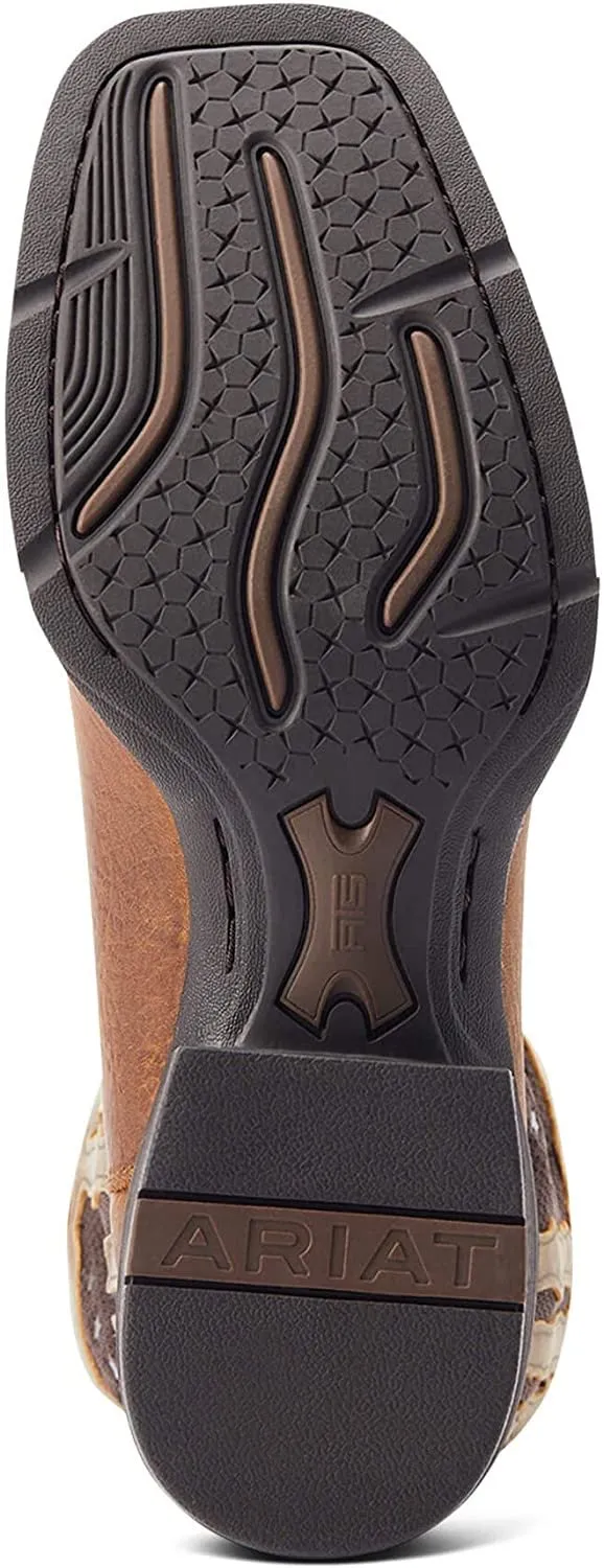 Adidas Basketball Basketball Shoes Ariat Men's Sport My Country Venttek Western Boot, Faithful Brown