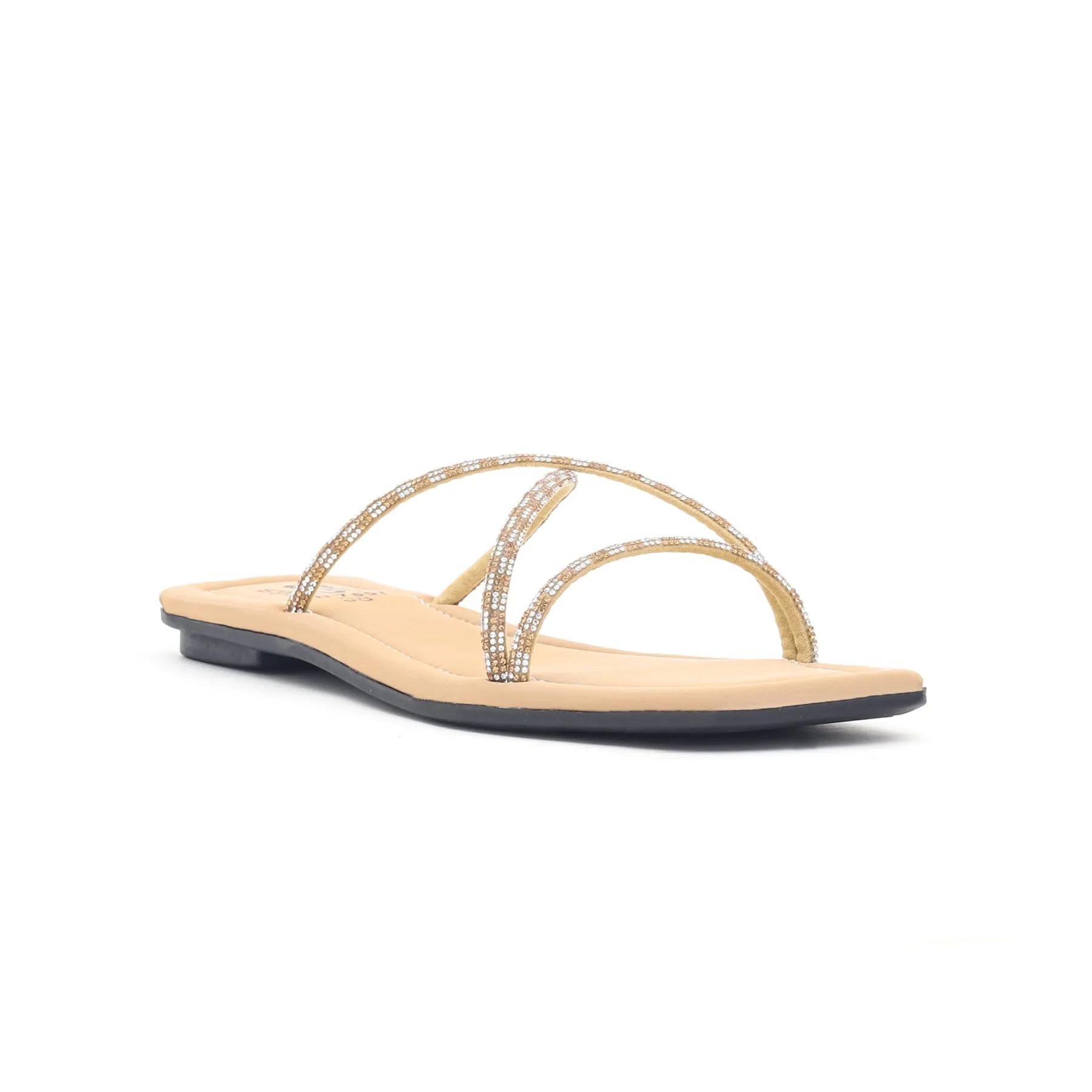 Boots Of Leather Slippers Of Gold Fawn Fancy Slipper FN7657