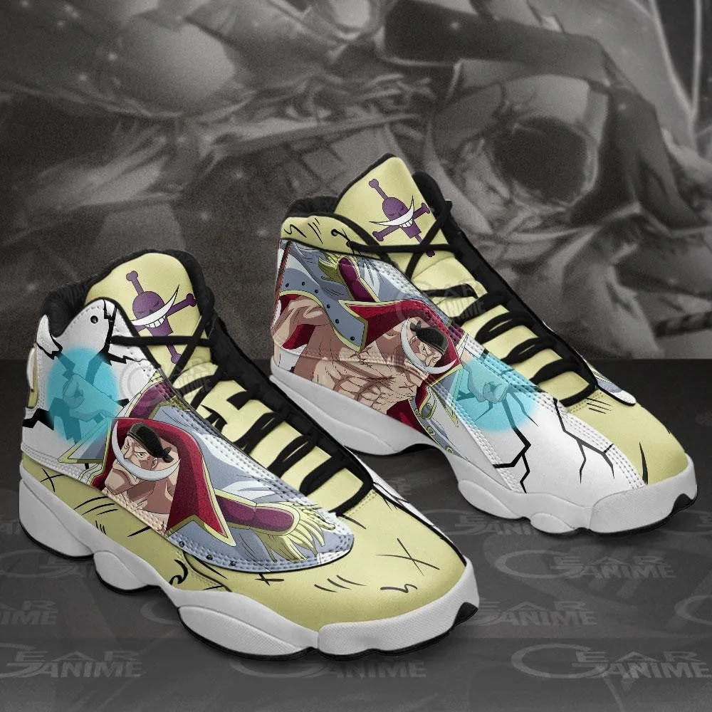 Edward Newgate Whitebeard Sneakers Custom Anime OP Shoes Asics Tiger Soccer Shoes