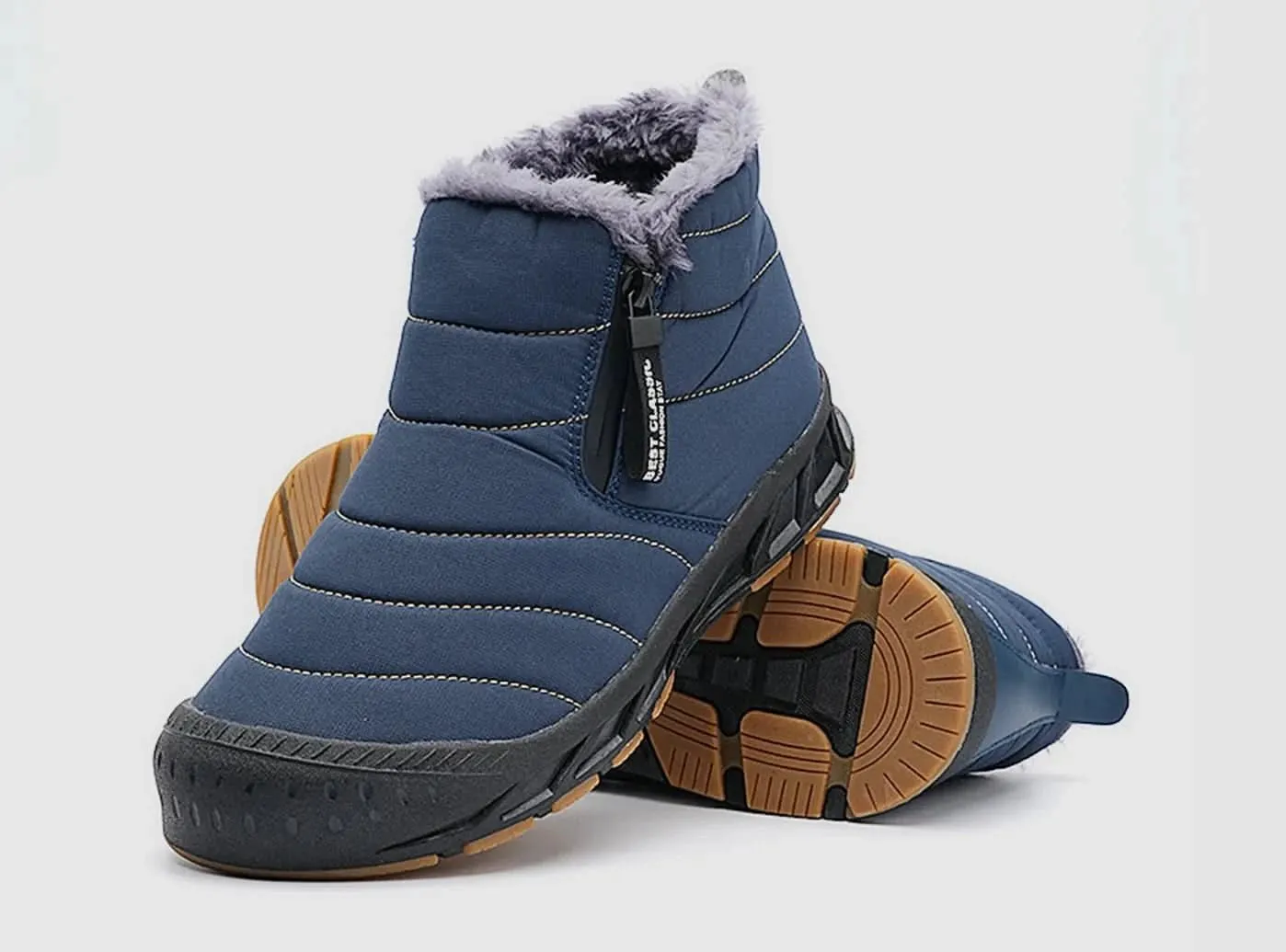 Boots For Goruck FitVille Men's Retro Round Toe Snow Boots