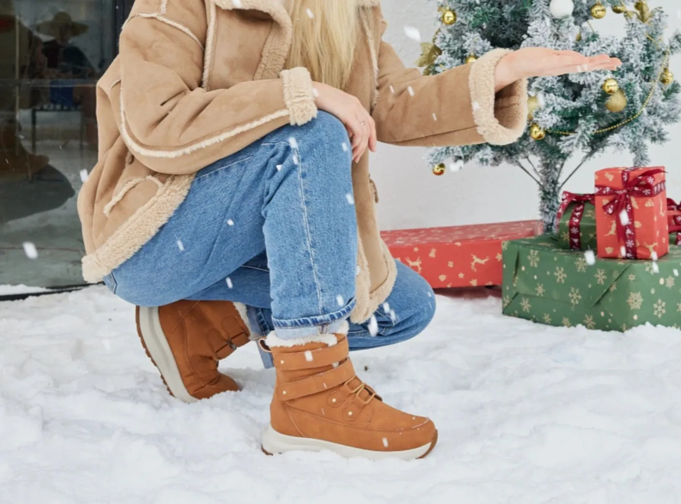 FitVille Women's CozyCore Winter Boots V11 Shoe Pads For Flats