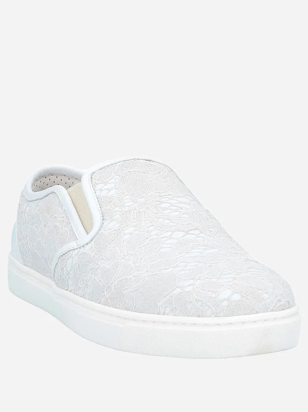 Flat Surgical Shoe Dolce & Gabbana Lace Slip-On Sneakers