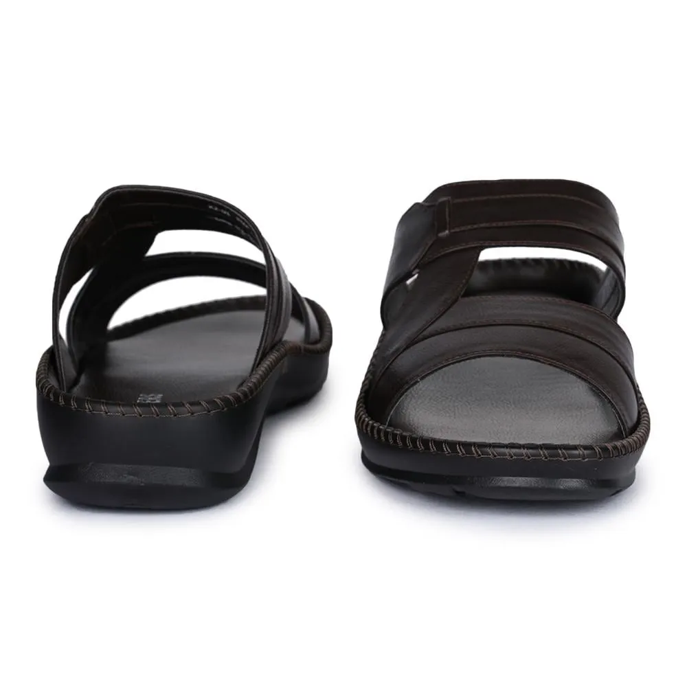 Coolers Casual (Brown) Slippers For Men K2-01 By Liberty Slide Sale