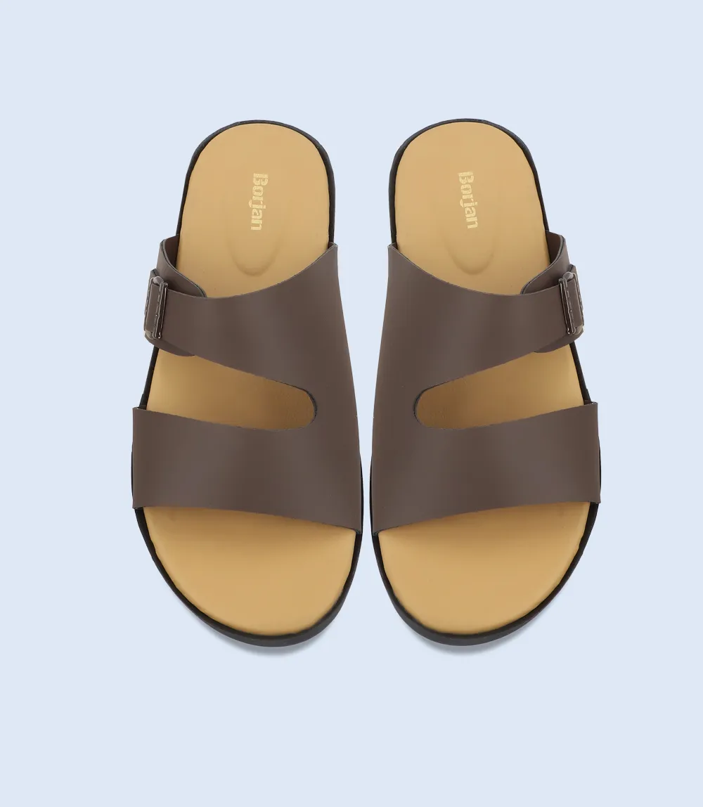 Lemon Jelly Slippers BM5550-BROWN-Men Casual Slipper