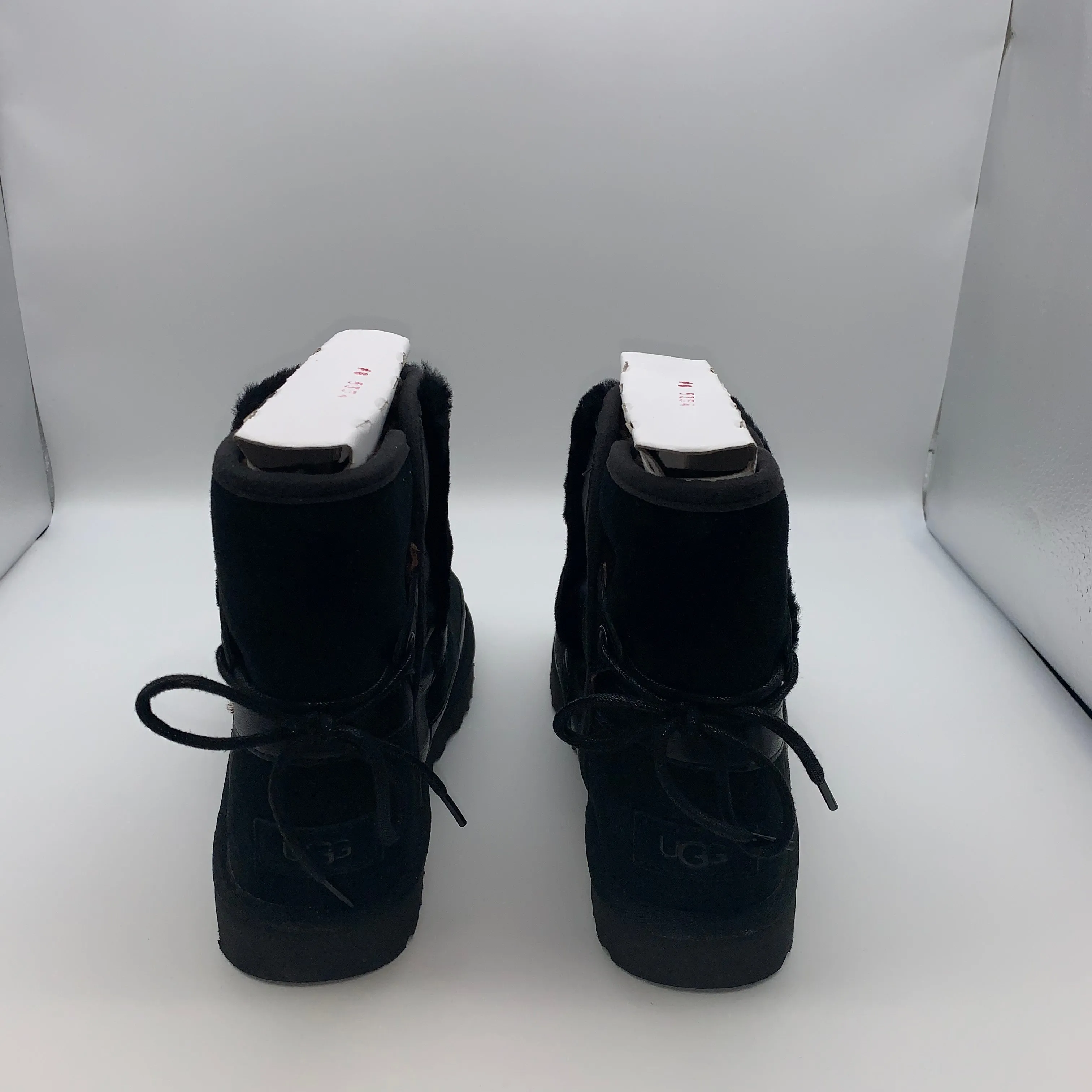 Adidas 80s Shoes UGG Classic Leopard Lined Bow Womens Boots, Size 8