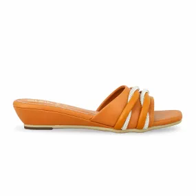 Mustard Formal Slipper FR8286 Lightweight Slippers