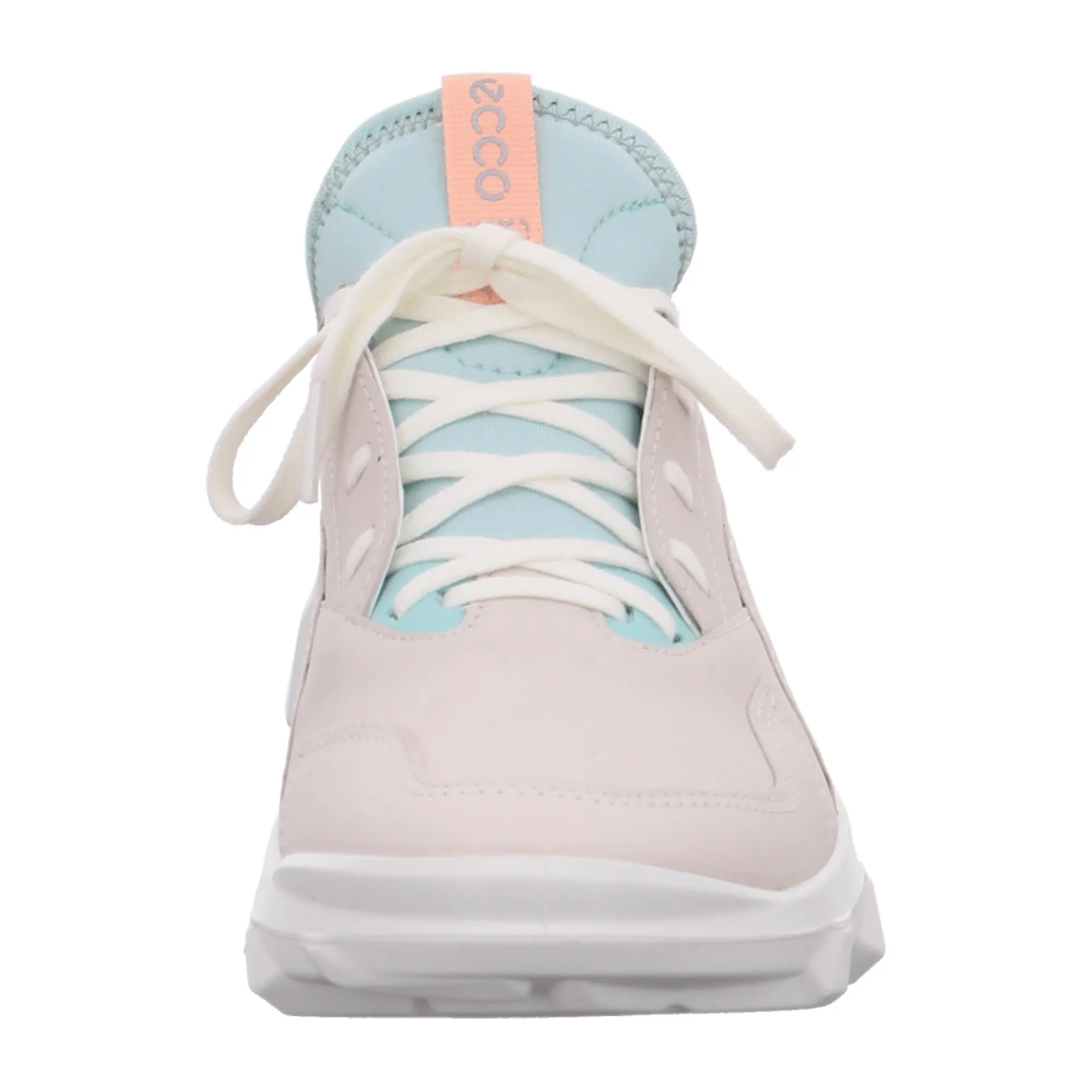 Adidas Step In Shoes ECCO MX W Casual Lace-Up Shoes for Women in Beige, Stylish Suede and Textile