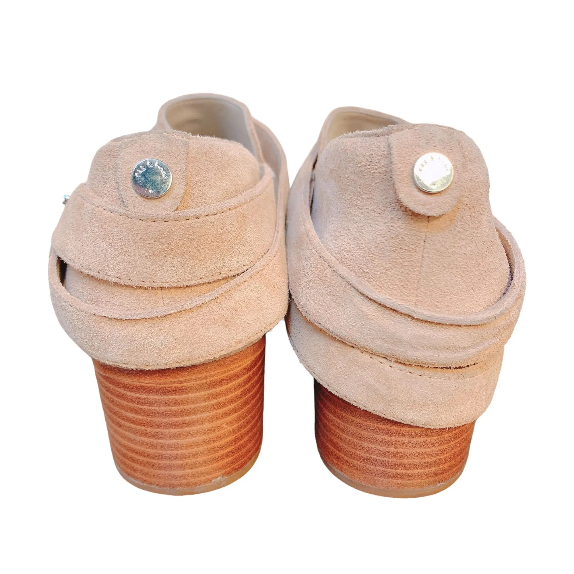 Rag & Bone Tan Suede Ankle Booties With Strap 7 Adidas Lightstrike Golf Shoes