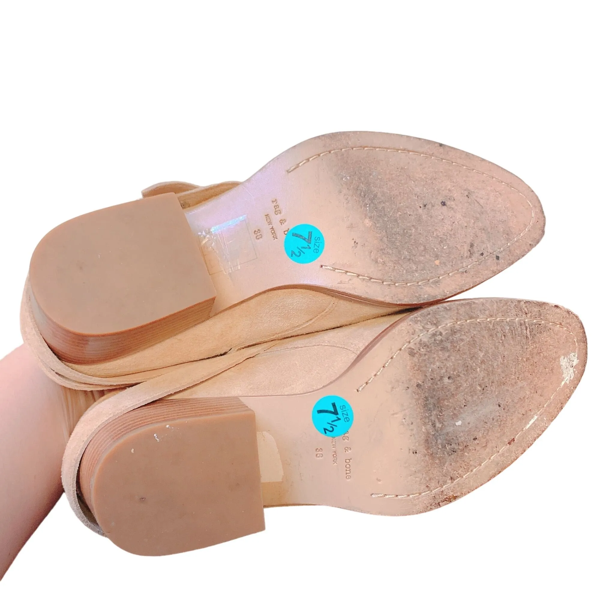 Copa Mundial Adidas Shoes Rag & Bone Tan Suede Ankle Booties With Strap 7