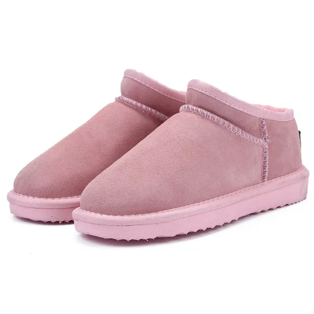 Joan Of Arctic Snow Boot MBR FORCE Women Australia Classic Style  Snow Boots Winter Warm Leather Flats Warterproof High-quality Ankle Boots large size