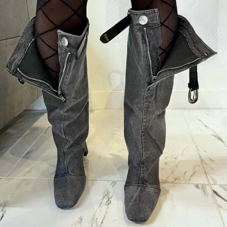 Adidas Shoes Grey FW24 Stylish Boots