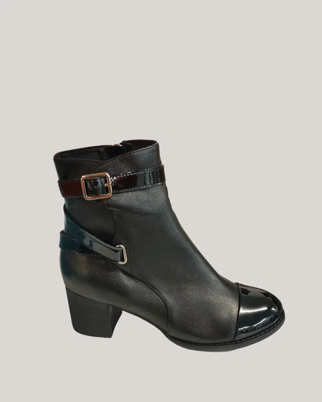 Django & Juliette Sadzis Leather Boot - Black/Black Cricket Shoes Adidas