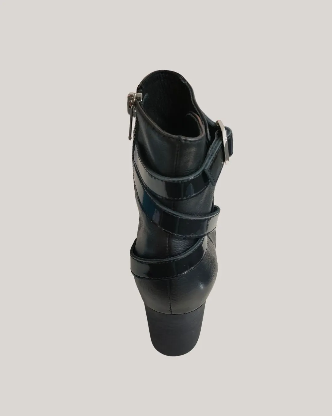 Django & Juliette Sadzis Leather Boot - Black/Black Adidas Shoes No Tie