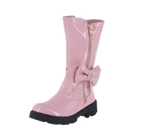 KID'S SHOES PINK PAT BOOTS CHERRY-95K Shoes Like Adidas Samba