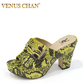 Ladies Summer Slipper Good Quality Slippers for Women Wedding Party Pumps Women's Slippers Nigeria Style Shoes High Heel Sandals Miu Miu Slides