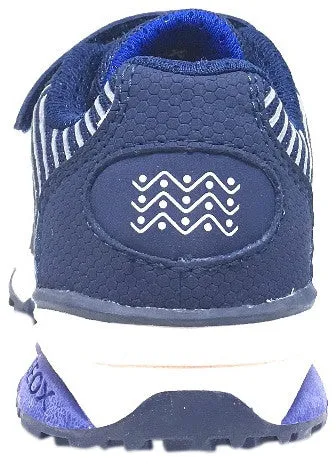 Geox Boy's Bernie Royal Blue & White Double Hook and Loop Strap Sneaker Men's Asics X Above The Clouds Gt-2160 Casual Shoes