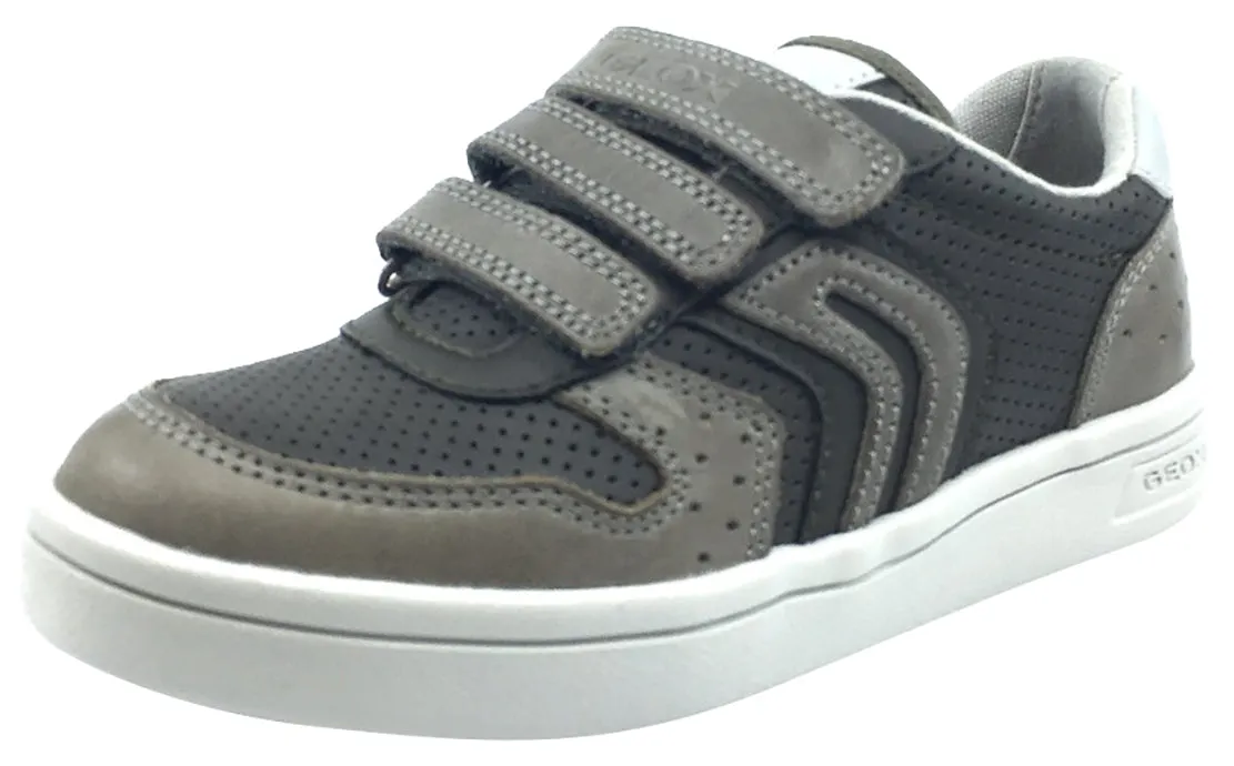 Geox Boy's DJ Rock 2 Military Olive Triple Hook and Loop Sneaker Asics Contend 9 Running Shoe