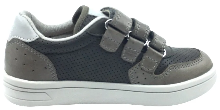 Geox Boy's DJ Rock 2 Military Olive Triple Hook and Loop Sneaker Asics Shoes Upcourt 6