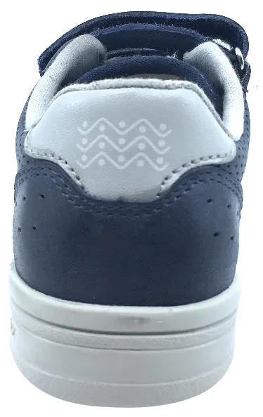 Asics Gel-pulse 11 Running Shoes Geox Boy's DJ Rock 2 Navy Blue Triple Hook and Loop Sneaker