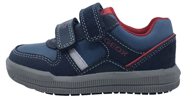 Geox Boy's J Arzach Sneaker Shoes, Navy/Red Asics Gel Foundation 8 D Running Shoe