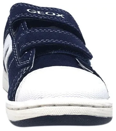 Geox Boy's Maltin Navy & White Double Hook and Loop Strap Sneaker Shoe Asics Sonoma 6 Running Shoe
