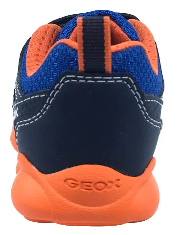 Asics Superblast 2 Running Shoes Review Geox Boy's Munfrey Leather Navy Orange Double Velcro Sneaker