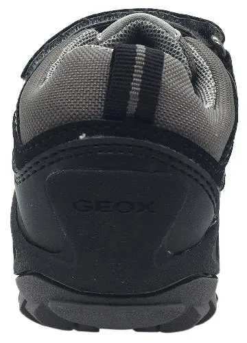 Best Asics Pronation Shoes Geox Boy's Savage Grey Textile Double Hook and Loop Sporty Sole Low Top Breathable Sneaker