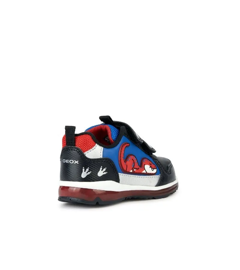 Geox Infant Boys Dinosaur Black Runners B3584A Asics Shoes Tokyo