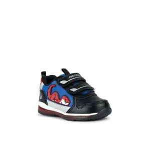 Cheap Asics Shoes Geox Infant Boys Dinosaur Black Runners B3584A