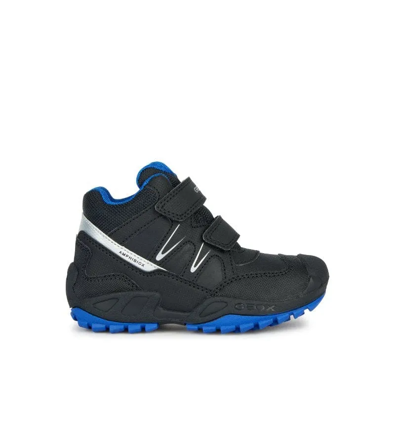 Asics 5k Shoes Geox Junior Boys Black Mountain Boot J261WA