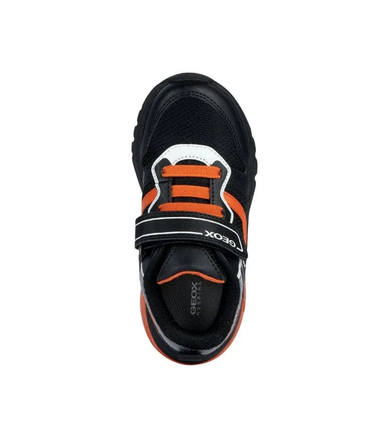 Asics Mountain Shoes Geox Junior Boys Black Runners J36LBC