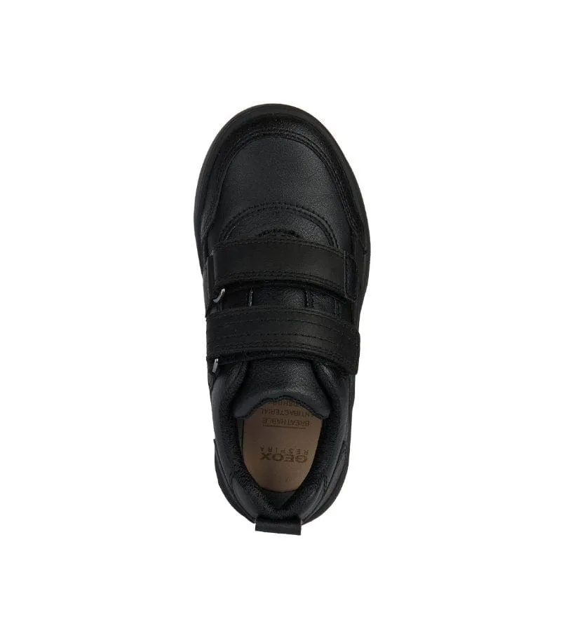 Geox Junior Boys Black School Shoe J947RC Asics Running Shoes Narrow Width