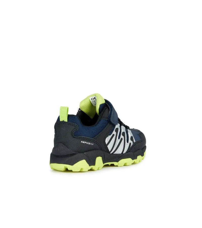 Geox Junior Boys Navy Runners J263ZB Asics Gel Course Ace Golf Shoes
