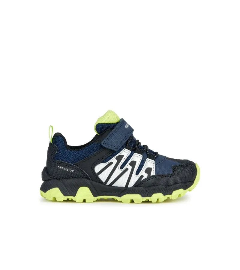 Asics Shoes Finder Geox Junior Boys Navy Runners J263ZB