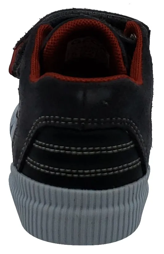 Geox Kilwi Dark Grey Black Suede Hook and Loop Boy's Hightop Asics Shoes Kayano 26