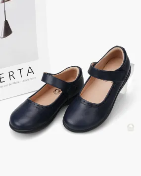 Top Asics Shoes For Running Girls Uniform Mary Jane Shoes with Perforated Trim