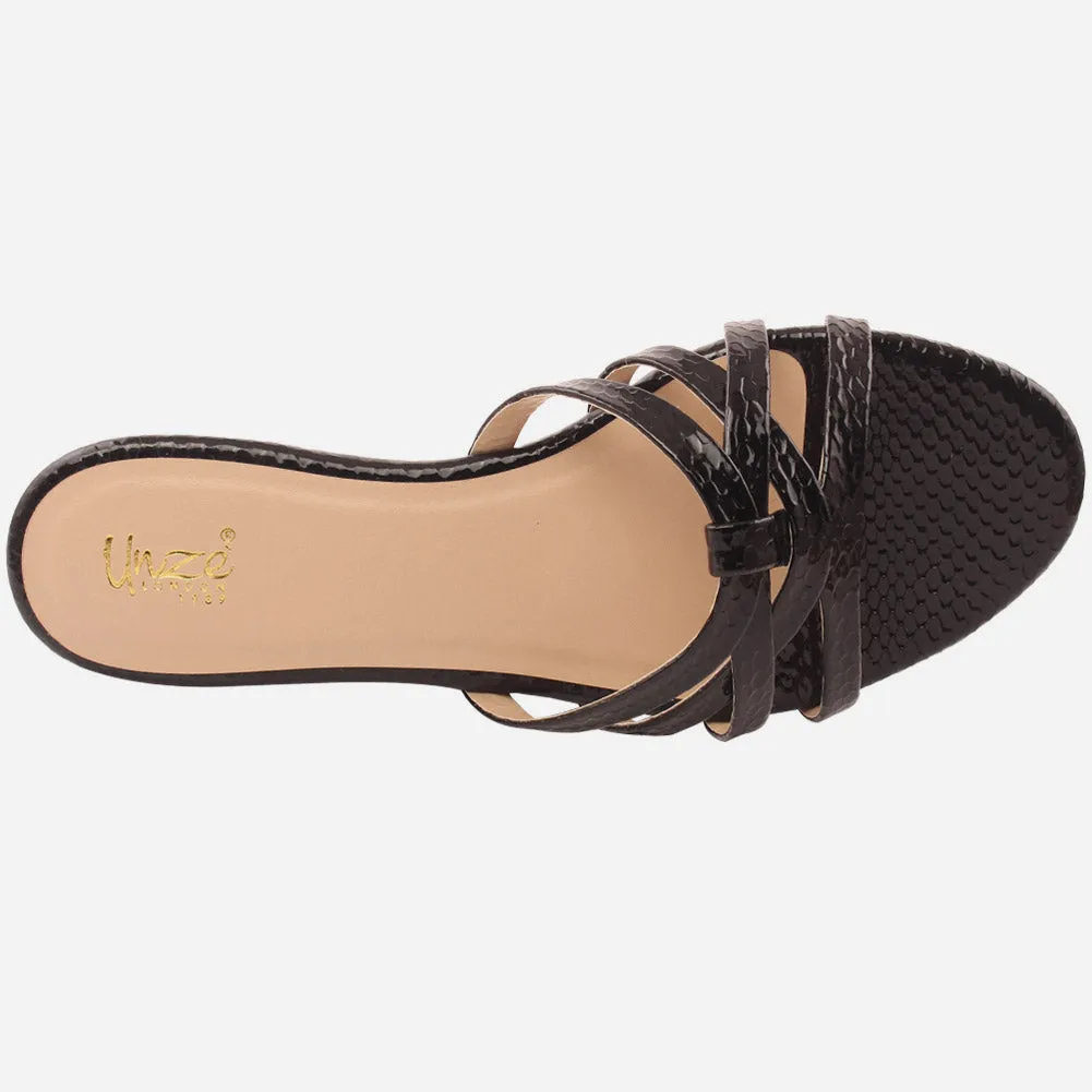 Women "NAVEE" Comfortable Slip On Slippers Muk Luk Slippers