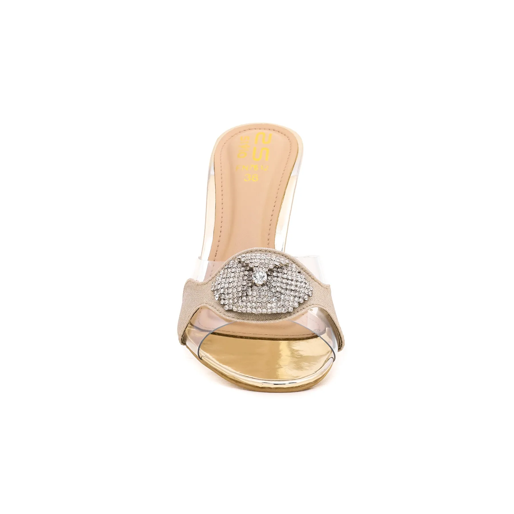 Off Court Slide Golden Fancy Slipper FN7612