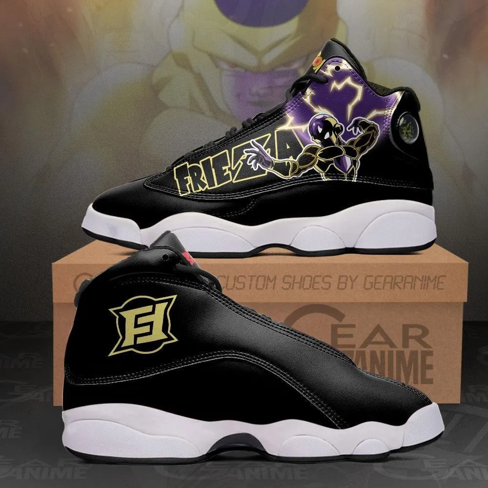 Golden Frieza Sneakers Custom Anime Dragon Ball Shoes Asics Non Slip Shoes